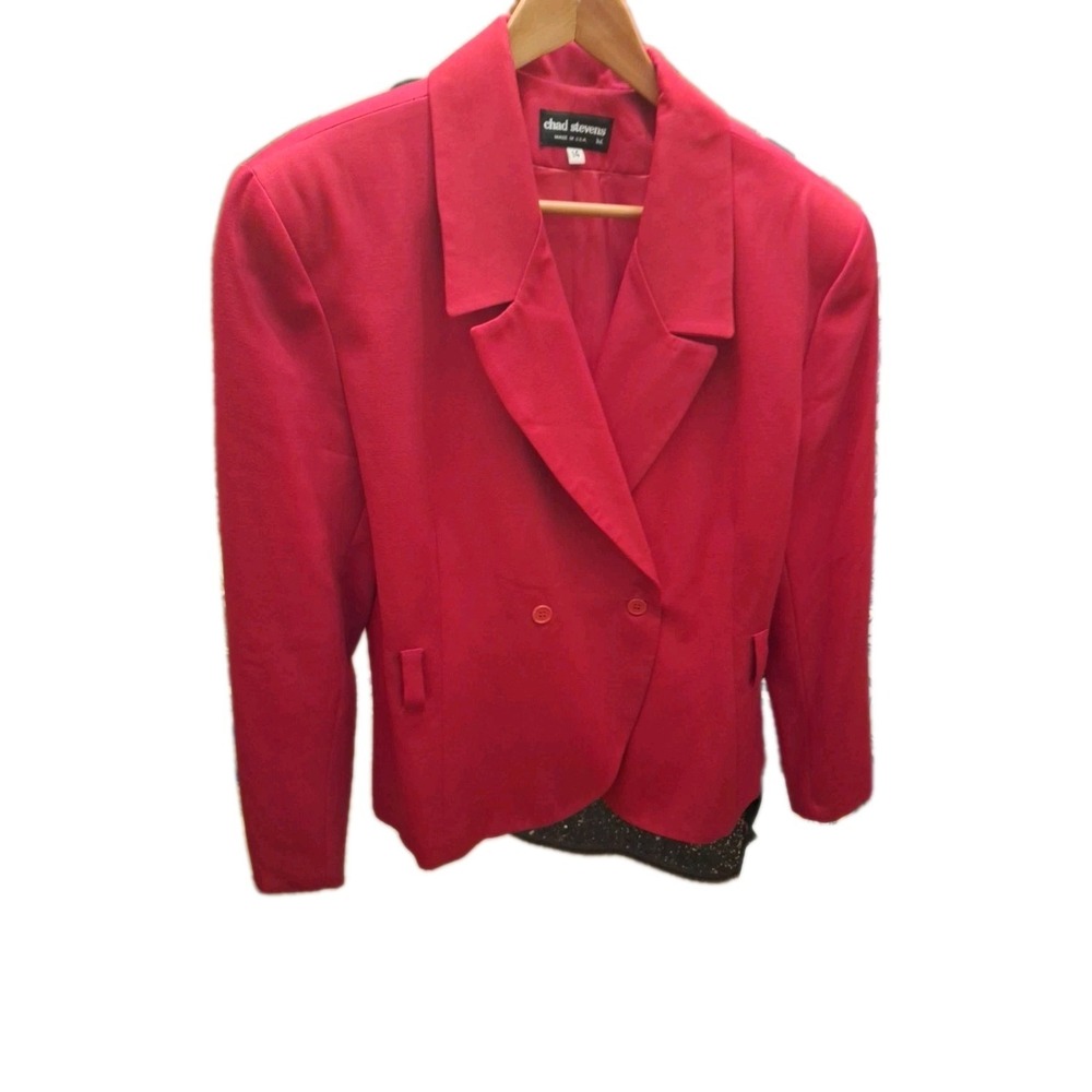 Vintage Chad Stevens Red Blazer‎